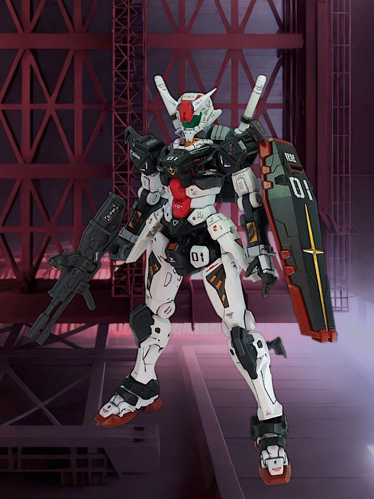 赤いガンダムの体+軽キャノンの頭すでに各所で話題になってますが、頭と体の接続には、ひと手間必要になります首長いかな?と思いますが、アゴを引ける方がカッコ良いのでこれくらいでいい感じかもしれません