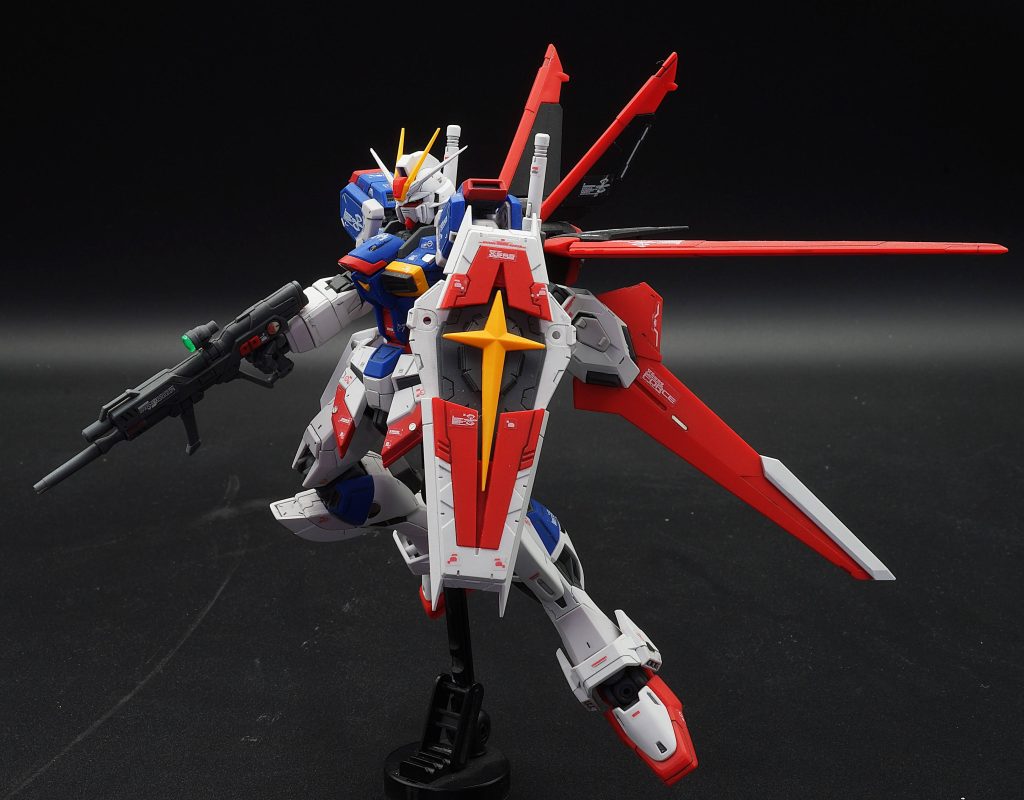 RGフォースインパルスガンダム　部分塗装–5枚目/制作者：あるむ