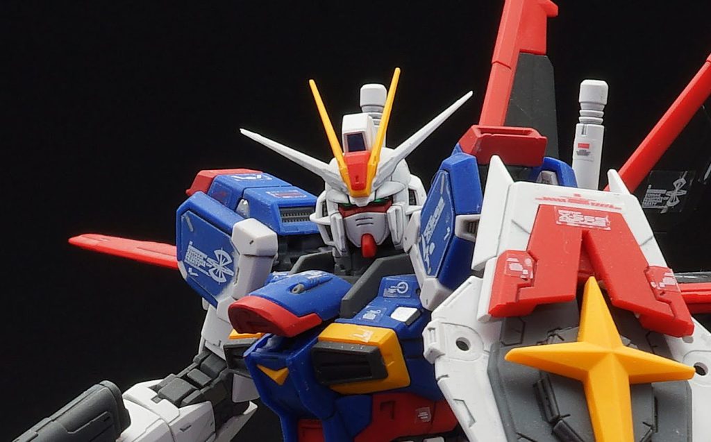 RGフォースインパルスガンダム　部分塗装–4枚目/制作者：あるむ