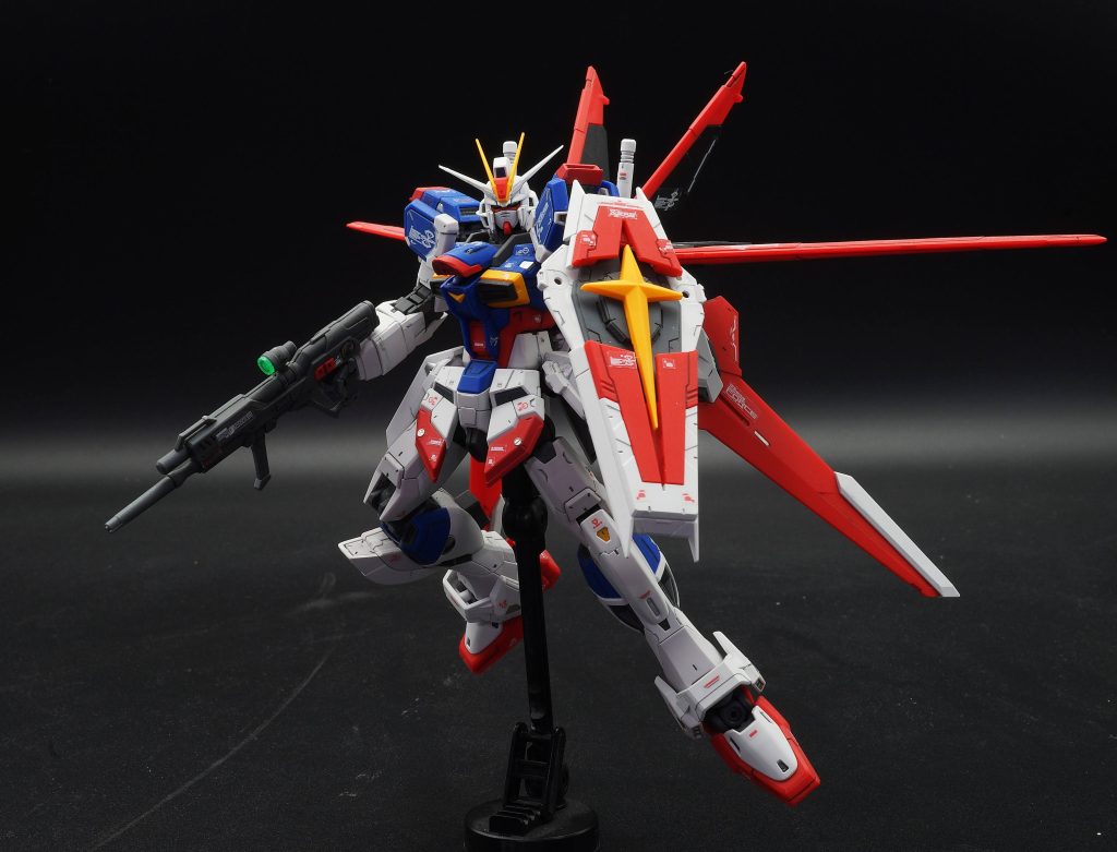 RGフォースインパルスガンダム　部分塗装–3枚目/制作者：あるむ