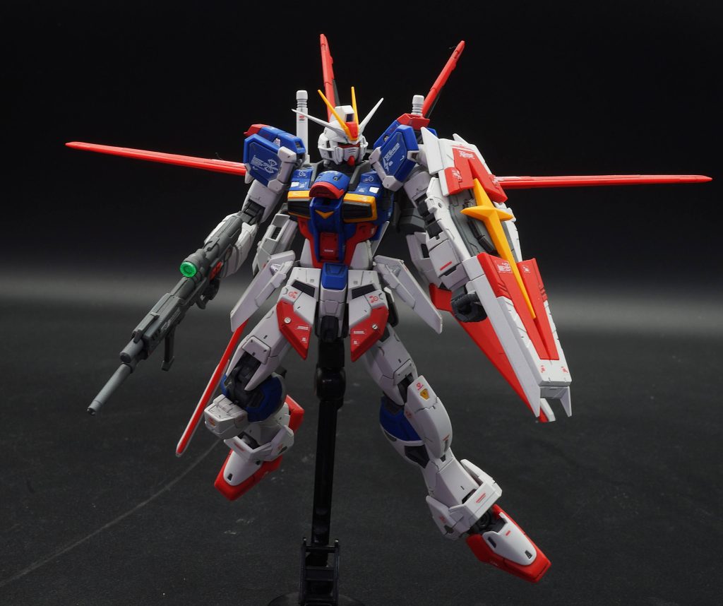 RGフォースインパルスガンダム　部分塗装–2枚目/制作者：あるむ