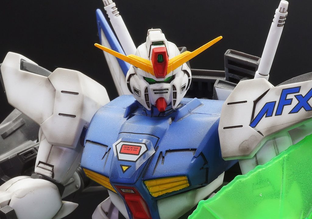 1/100 RX-99 ネオガンダム部分塗装–2枚目/制作者：あるむ