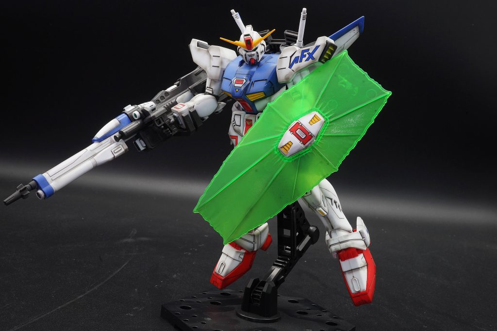 1/100 RX-99 ネオガンダム部分塗装–2枚目/制作者：あるむ