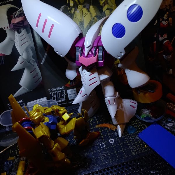 白熱してるジークアクスコンを横目に俺は何を作っているのだろう···(・ω・｀)？ジークアクスのキットの入手難易度がアカンのやー！(八つ当たり)（2枚目）