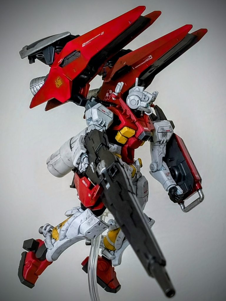 元のキットの出来が素晴らしいので、たいして手を加えなくても格好良く決まりました。今日も飯が旨い