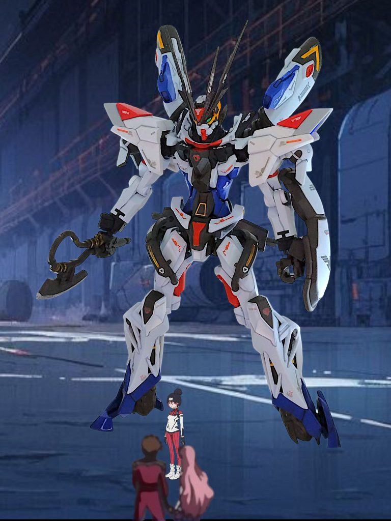 ラクス「今回はガンダム強奪クラブに現れたニューフェイス、マチュさんに提供いただきましたわ」 マチュ「この機体に乗ると、キラキラが見えるんだ。普通の人には無理かもしれないけど・・・」 キラ「キラキラか・・・うん、僕にも分かるよ！」 