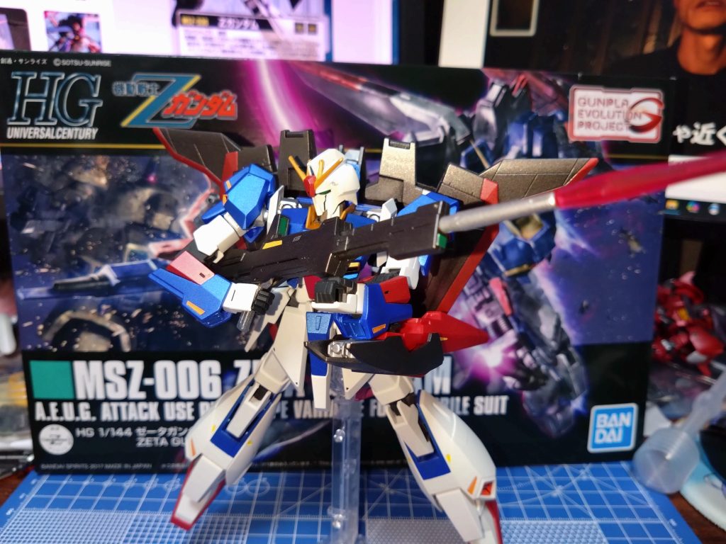 ロングビームサーベル、銃を剣にするだけなのにかっこいい、ずるいぜゼータ。