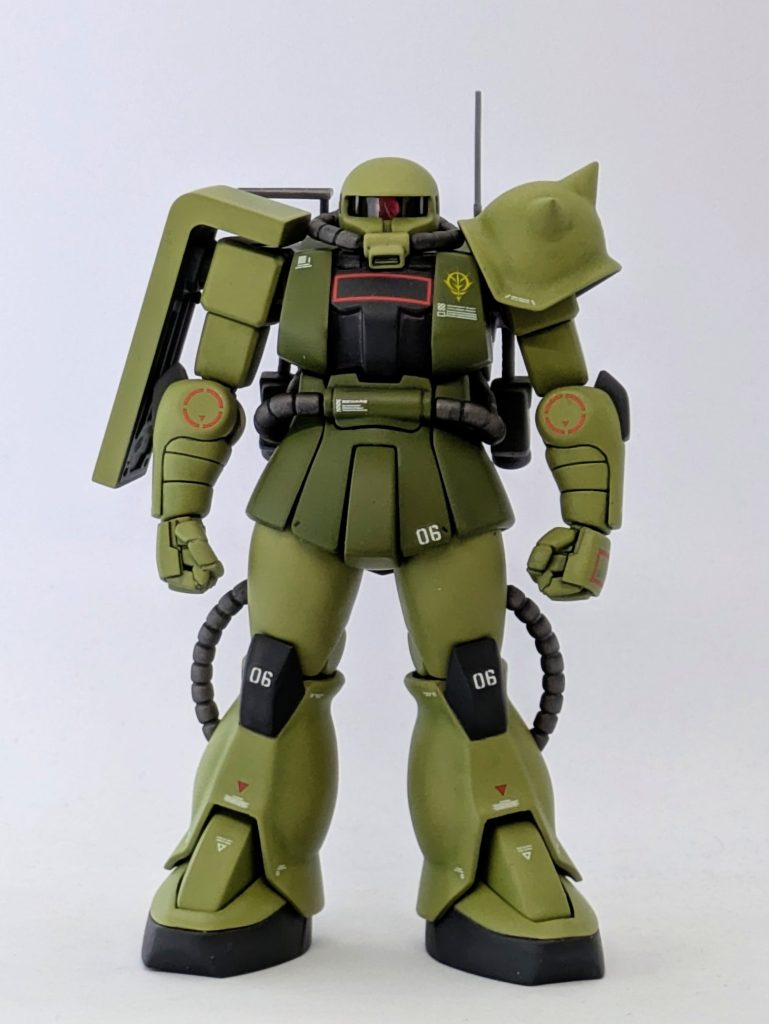 マーキングも旧MSV風味で当時のイラストを参考に。