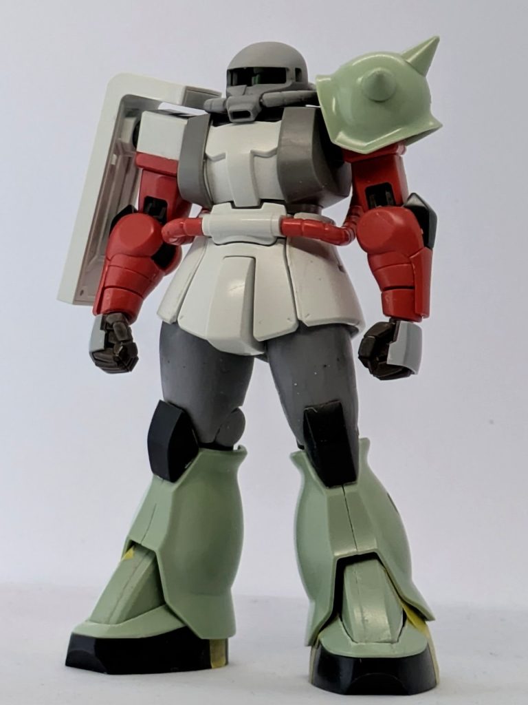 腕はリバイブに差し替え。ガワラ曲げが出来るので!