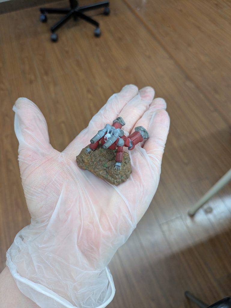 手乗りガンキャノン(アッセンブル)–2枚目/制作者：うなぎ