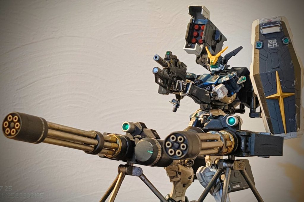 重ガトリング(軽キャノン全塗装)–3枚目/制作者：くまぽよん