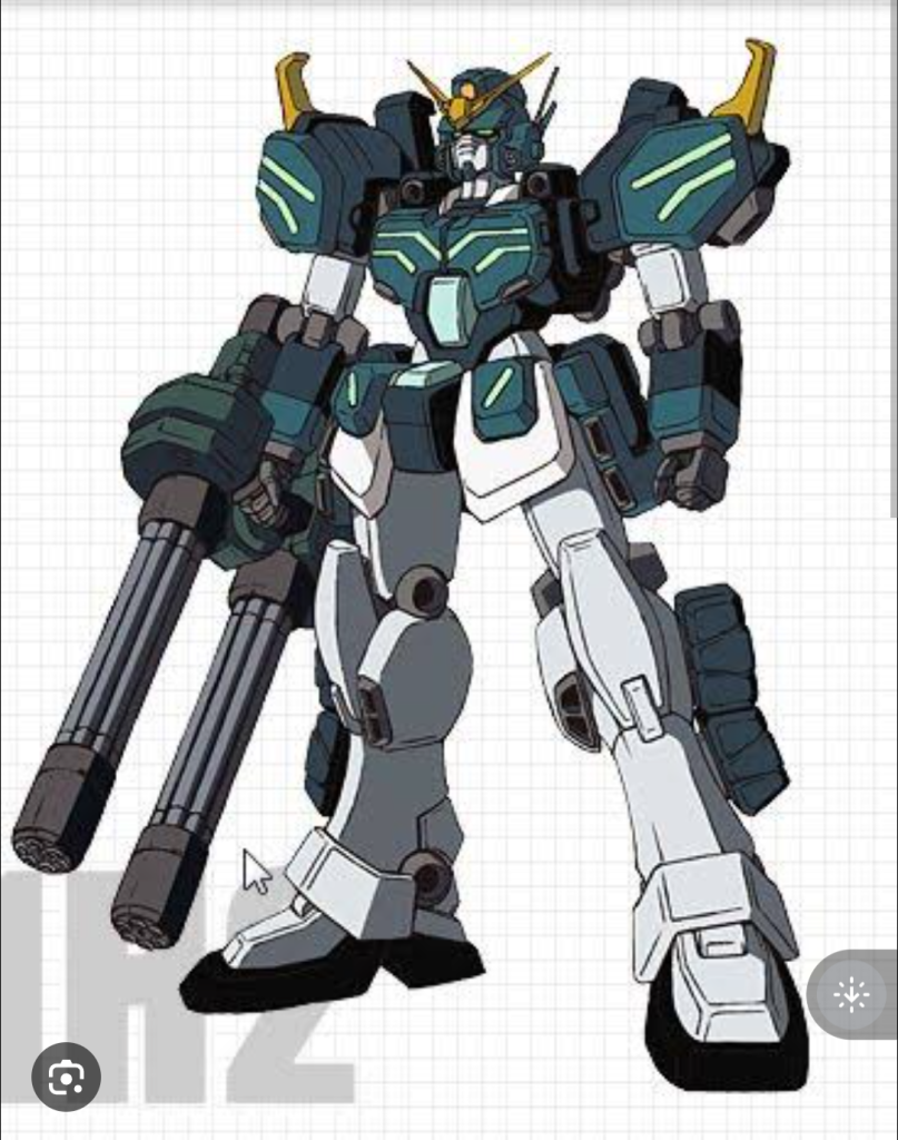 今回カラーリングを参考にした機体ヘビーアームズだけでも重厚感あって格好いいのに、更に『改』が付く名前