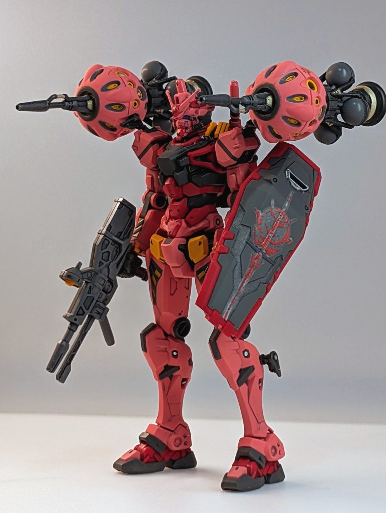 赤いガンダム–2枚目/制作者：kaede1999