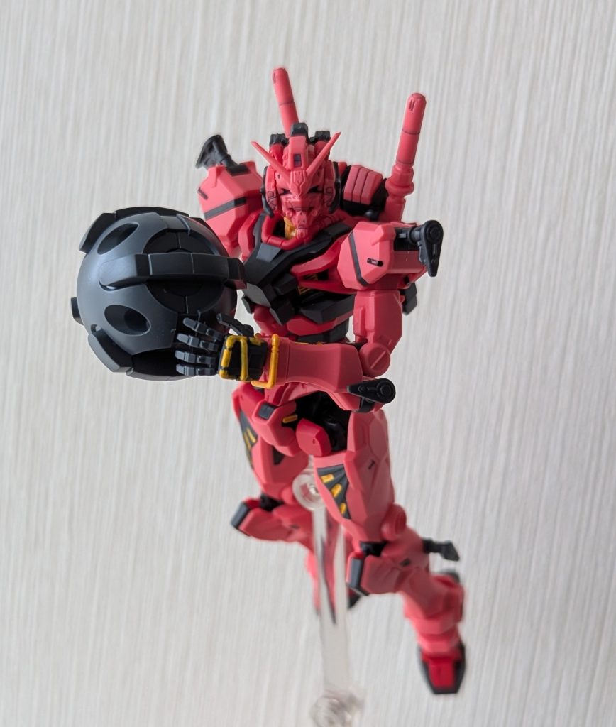 「バトルに集中」と、ガンダムが言っている。