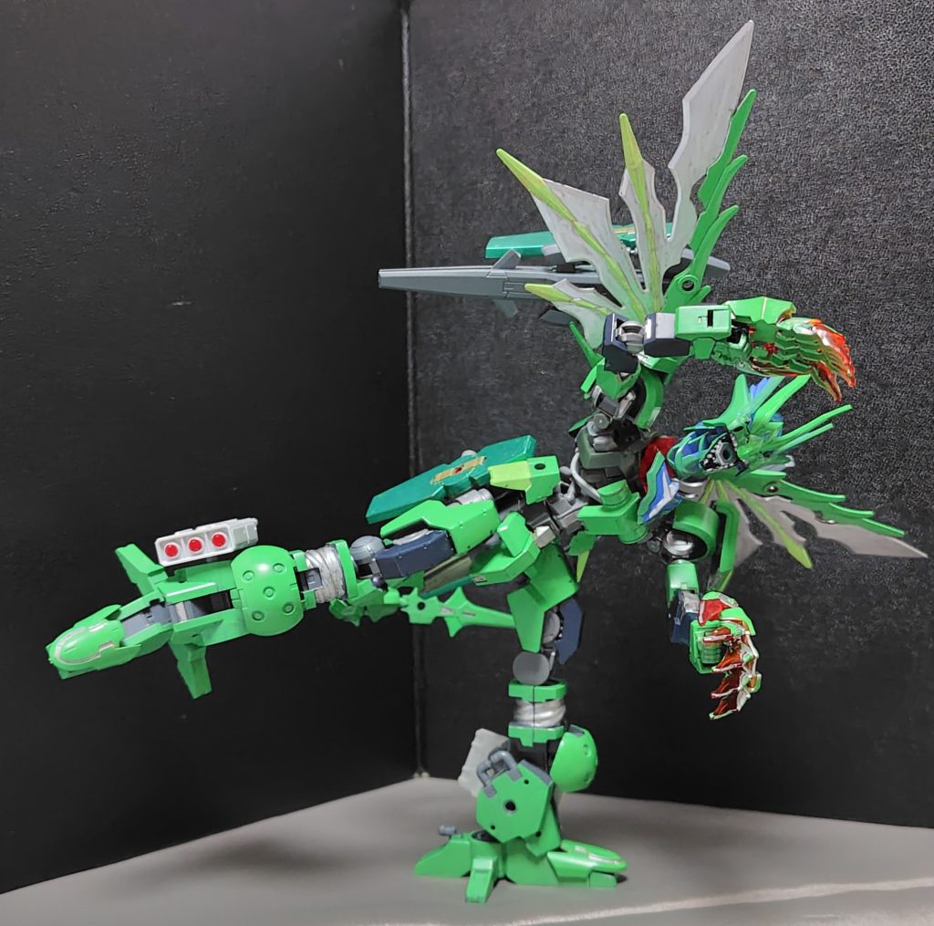 片足立ちも出来る。