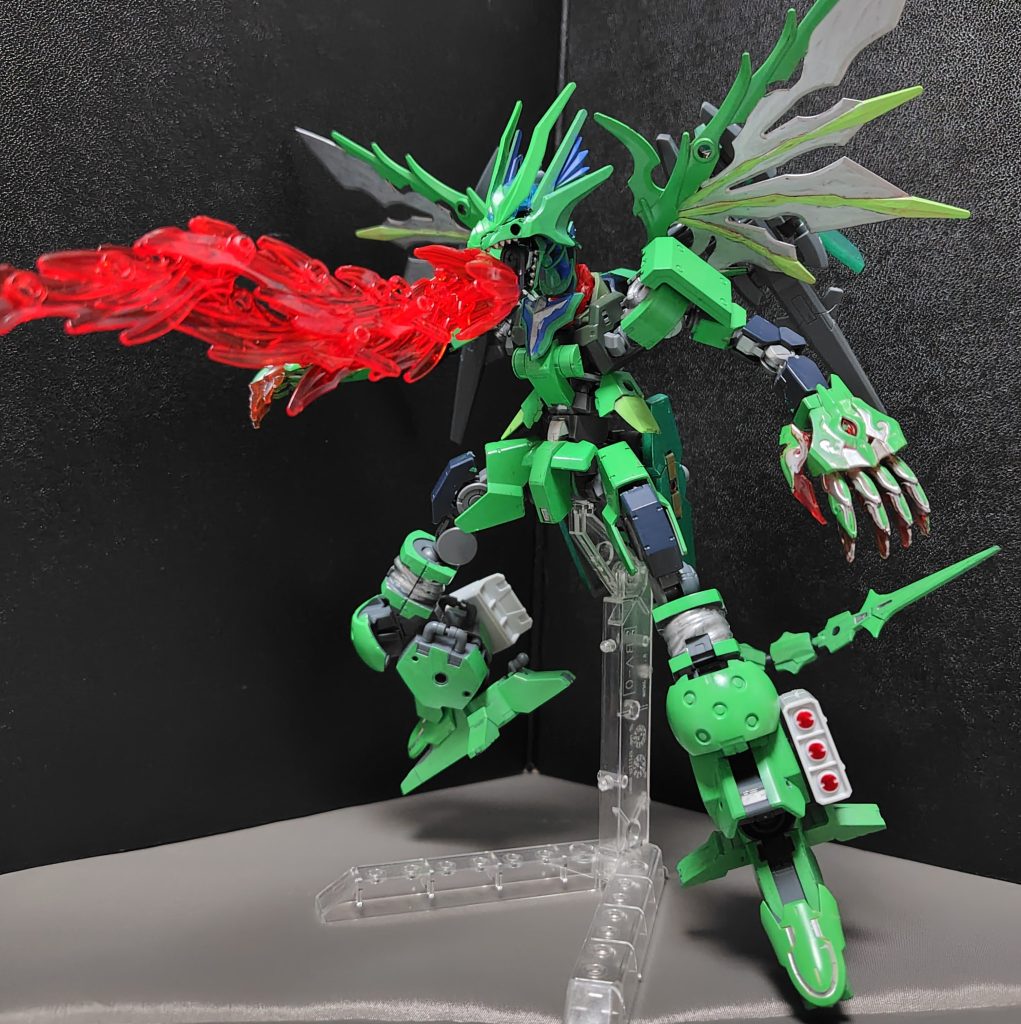 ドラゴンなので火炎放射も余裕で出来るぜ。