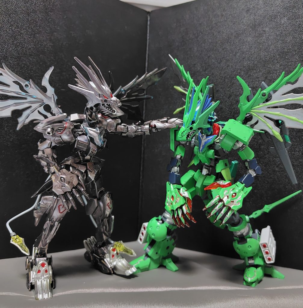 「会いたかったぜ、兄弟！」「俺もだぜ、兄弟。さて龍同士が会ってしまったらやる事はただ一つ…！」