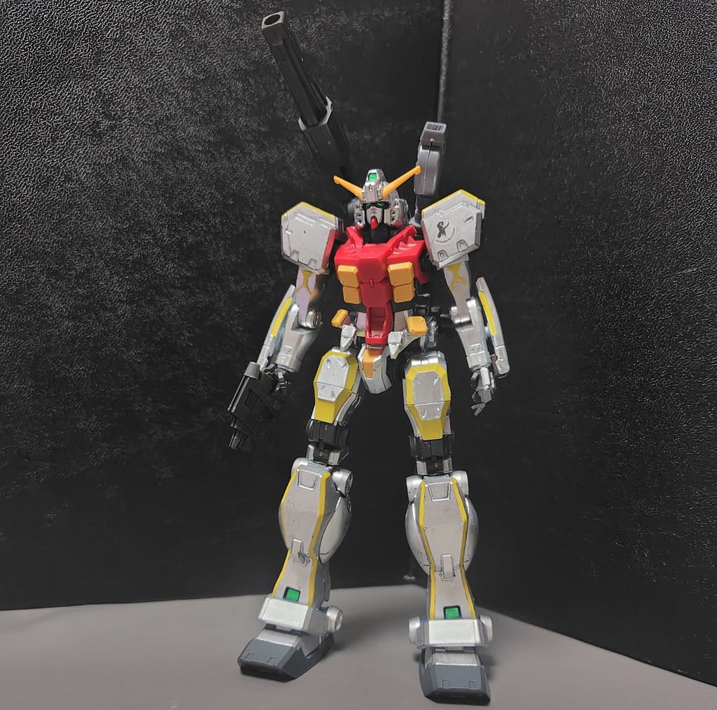 〇主な改造点・頭部、肩部、脚部にヘイズル(2号機)のを移植する。・バックパックにガンダムmk2のを移植し、一部のパーツを外して、別の武装を装着以上、今回は簡単な改造となってます。