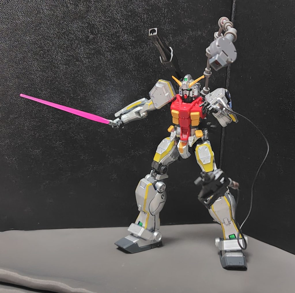 接近戦になると、この戦法が展開されます。