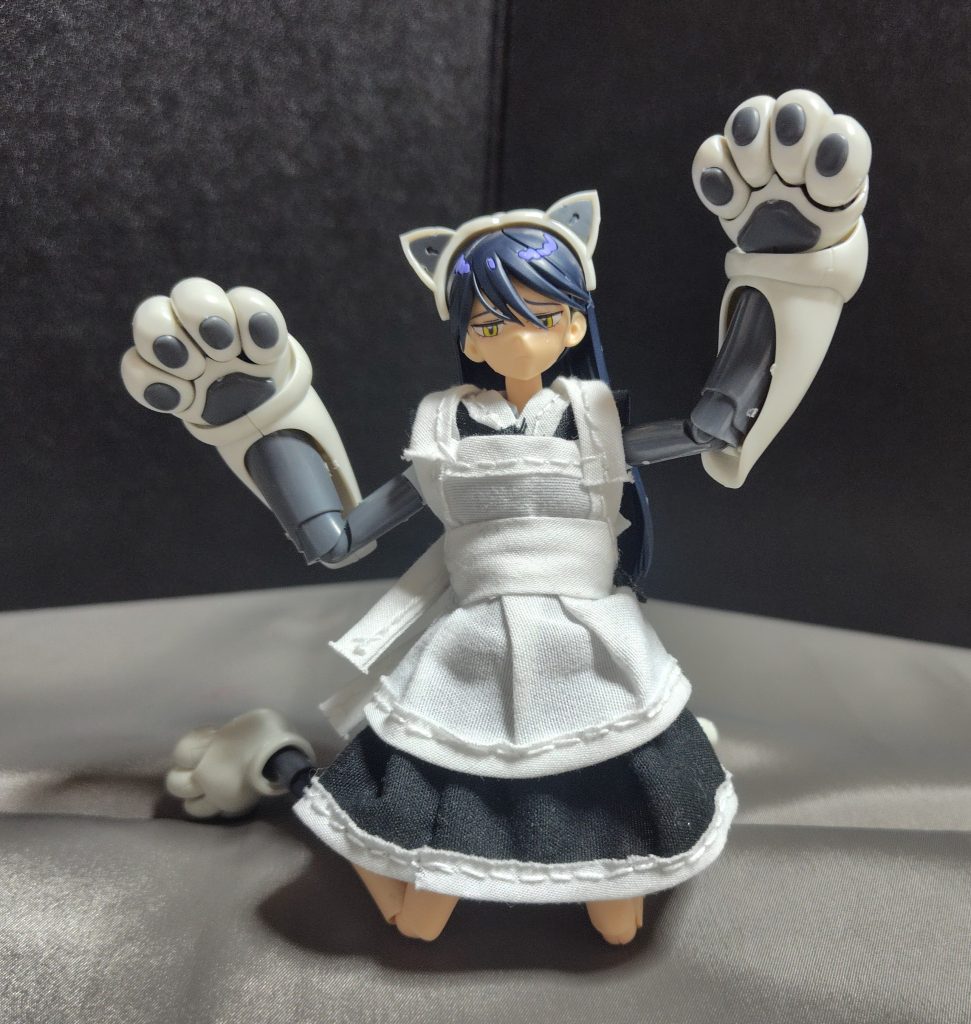 「…一緒に遊ぼう…にゃん……うぅ、やっぱり訳わかんないよ。」※これだけで前回よりもお給金がアップしていることを彼女は知らない。