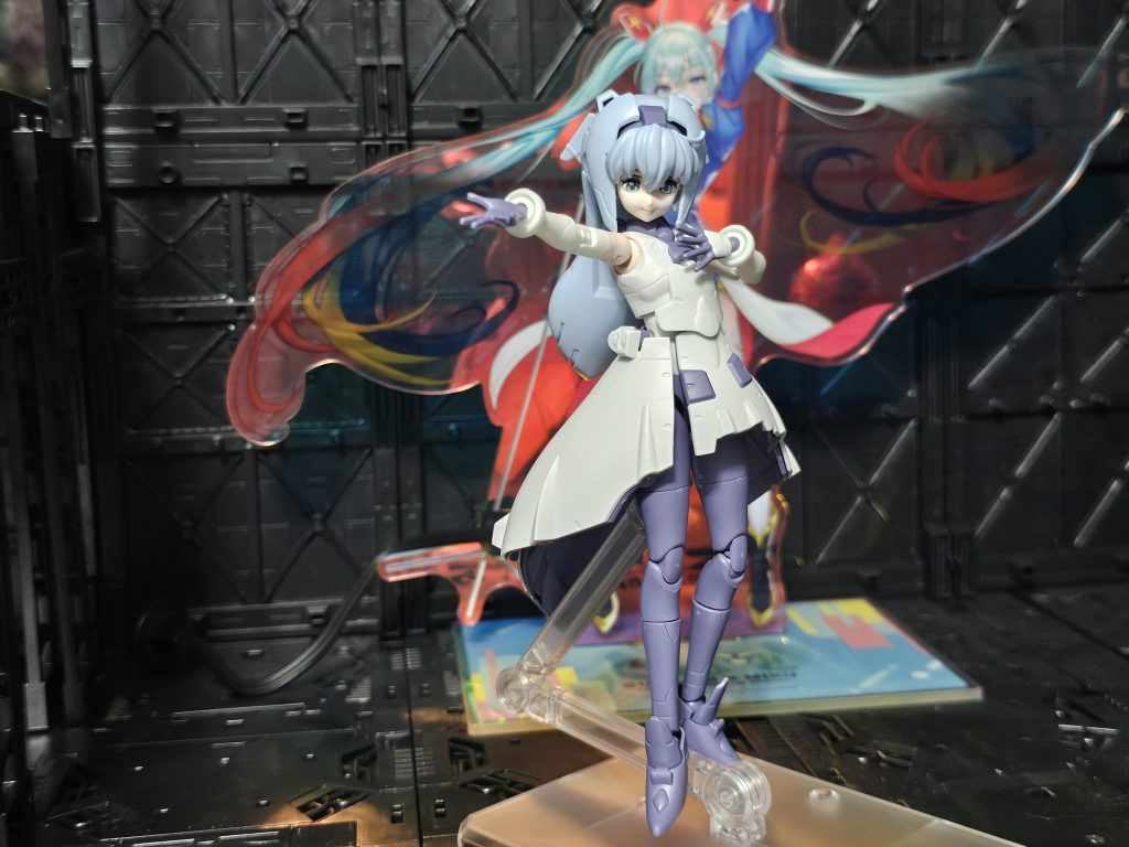 かわいい女の子を作りたかったのではありません。作ったガンプラが可愛かったのです。–2枚目/制作者：さちお@sachi2024