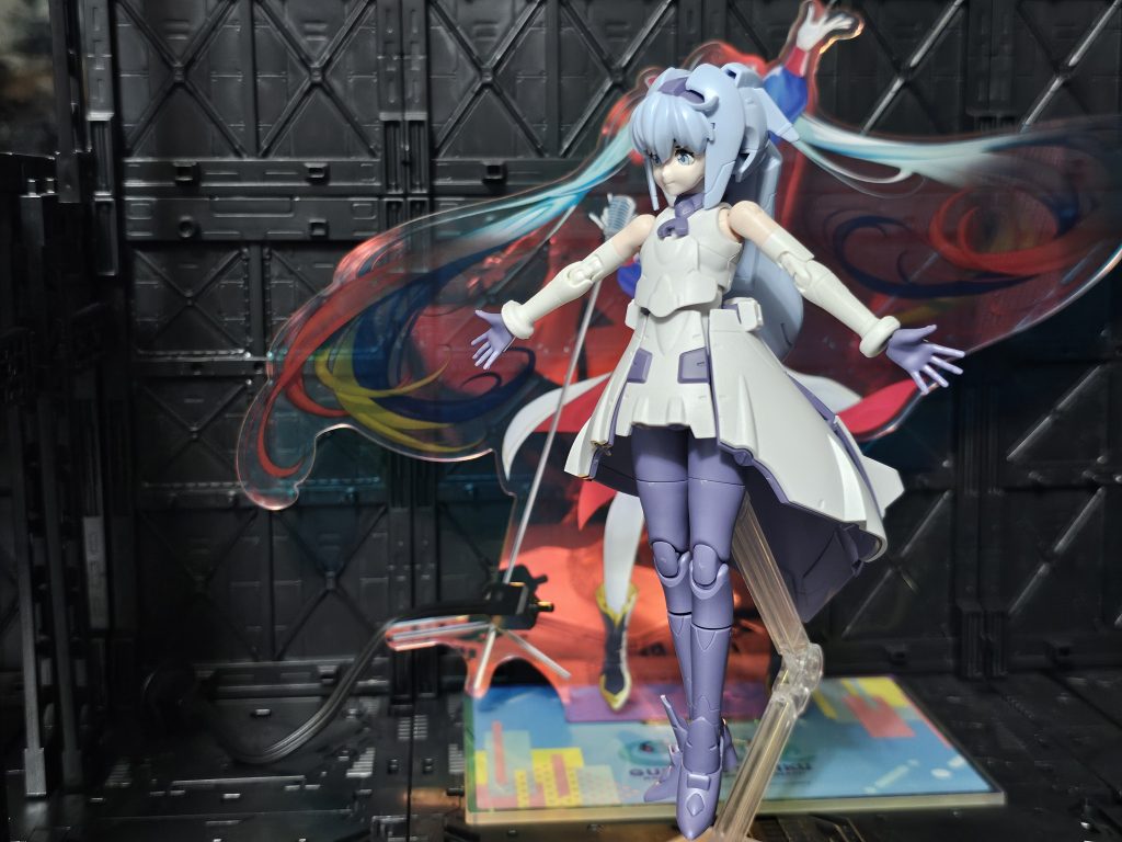 かわいい女の子を作りたかったのではありません。作ったガンプラが可愛かったのです。–4枚目/制作者：さちお@sachi2024