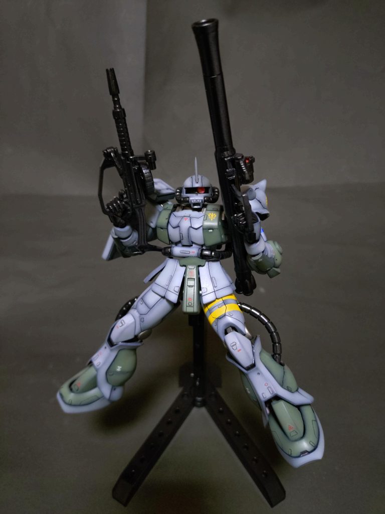 《MS-06S ミノル スズキ 大尉機》HGUCザクⅡ S型–3枚目/制作者：のぴお