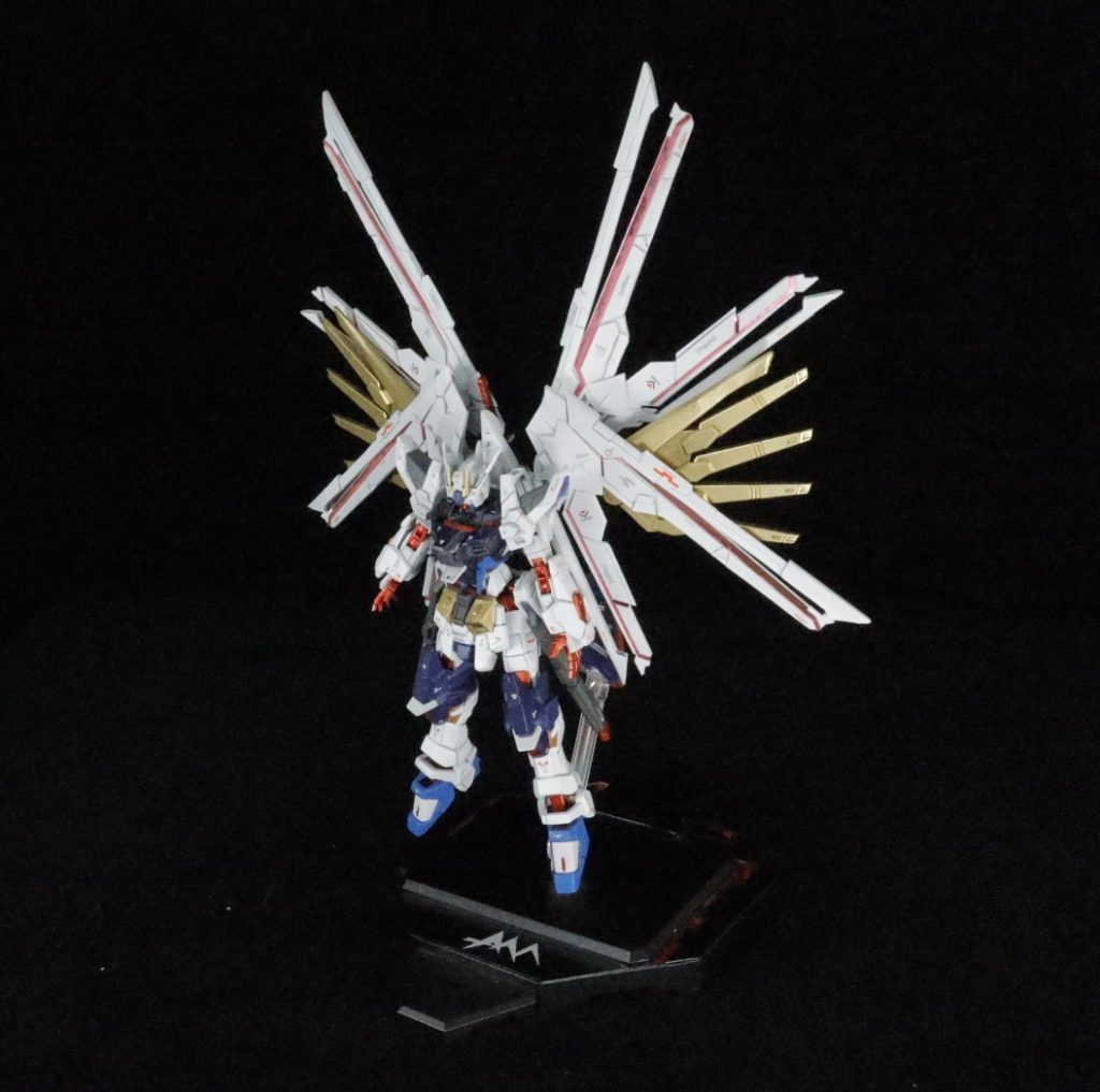 台座も手作りです😄