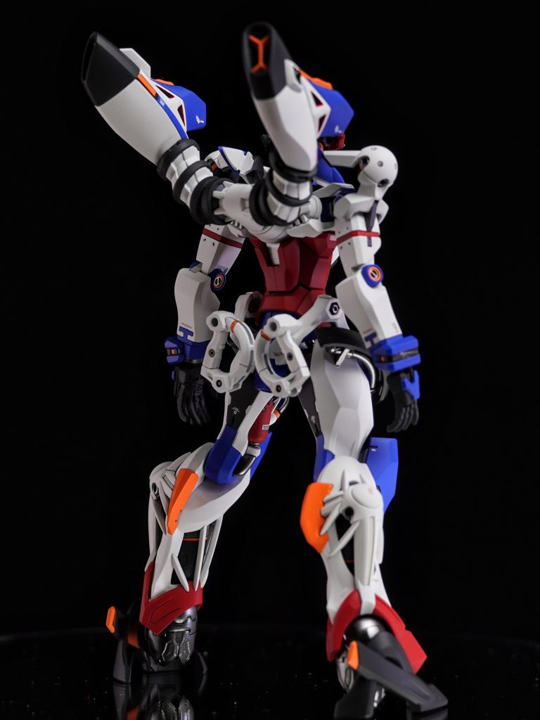 バックショット!バックパックの塗り分けは結構大変でした😵💫