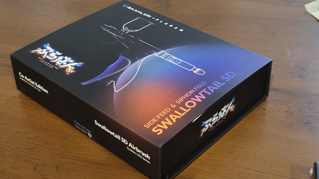 そういえばニューギア購入!人生初のトリガータイプです!気になってたメーカーさんだったので、ぷらばんさんとコラボしてるとはこれは買いだなと