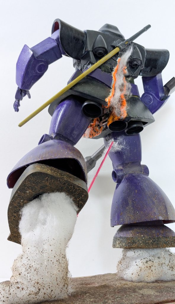 旧キット1/100ドム 再修復–3枚目/制作者:MU