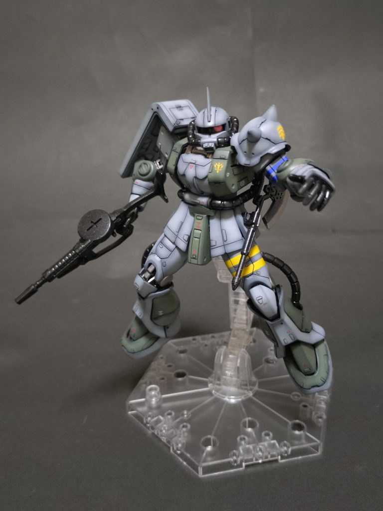 《MS-06S ミノル スズキ 大尉機》HGUCザクⅡ S型–7枚目/制作者：のぴお