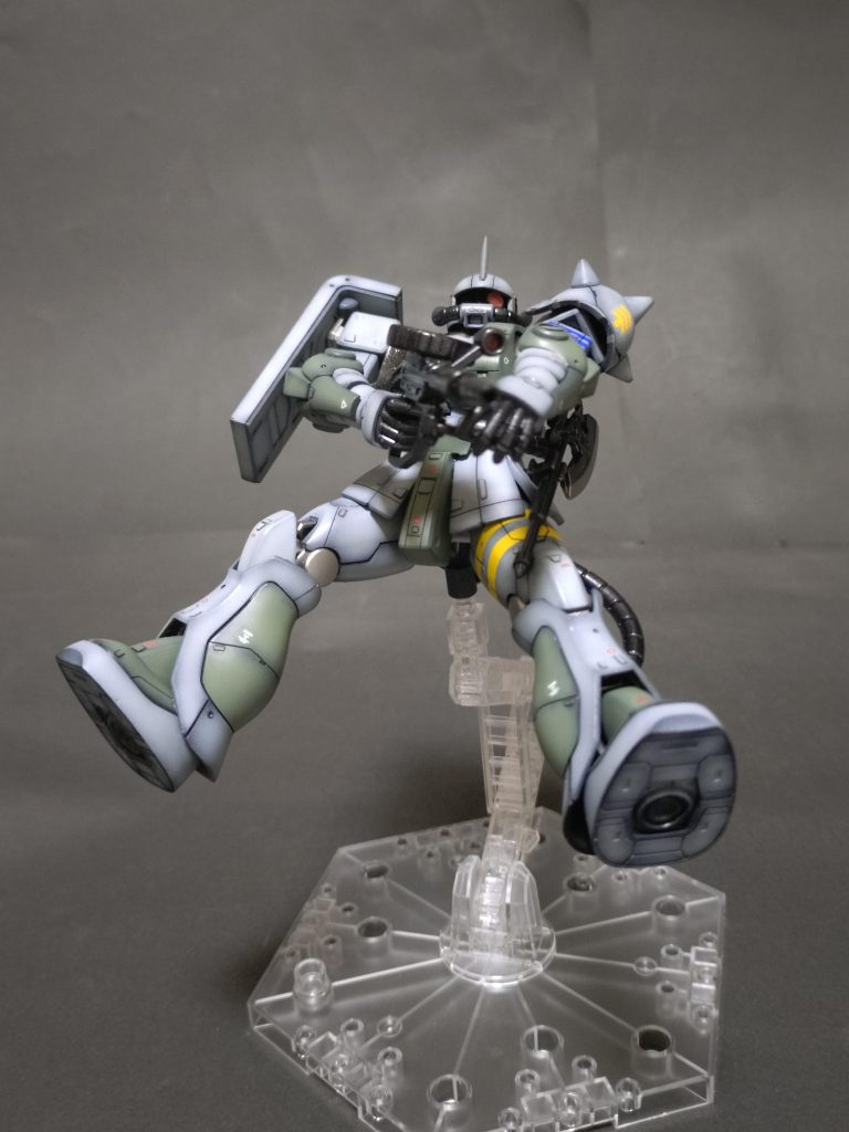 《MS-06S ミノル スズキ 大尉機》HGUCザクⅡ S型–8枚目/制作者：のぴお