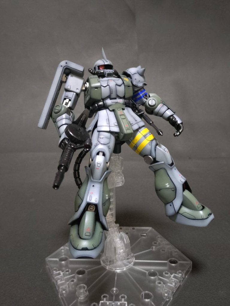 《MS-06S ミノル スズキ 大尉機》HGUCザクⅡ S型–9枚目/制作者：のぴお