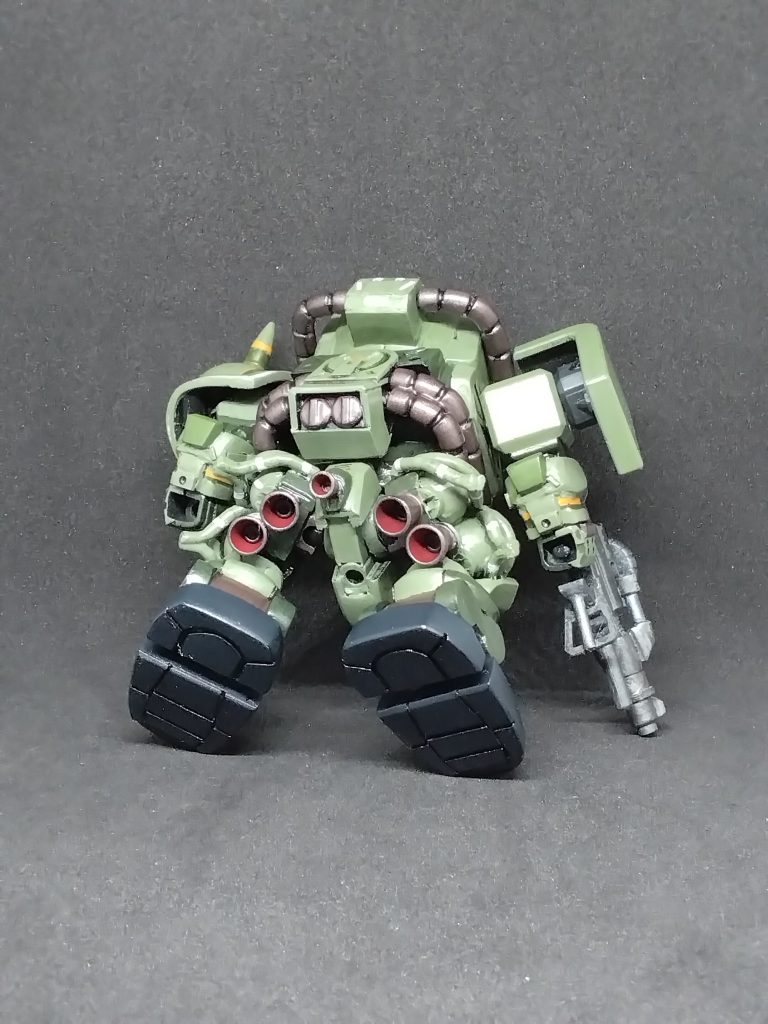 特徴的な腰部、脚部の再現に力を入れました❗