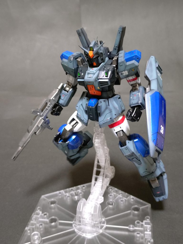 《RX-178ガンダムMARK Ⅱ 改良型》HGUCガンダムMARK Ⅱリバイブ版–3枚目/制作者:のぴお