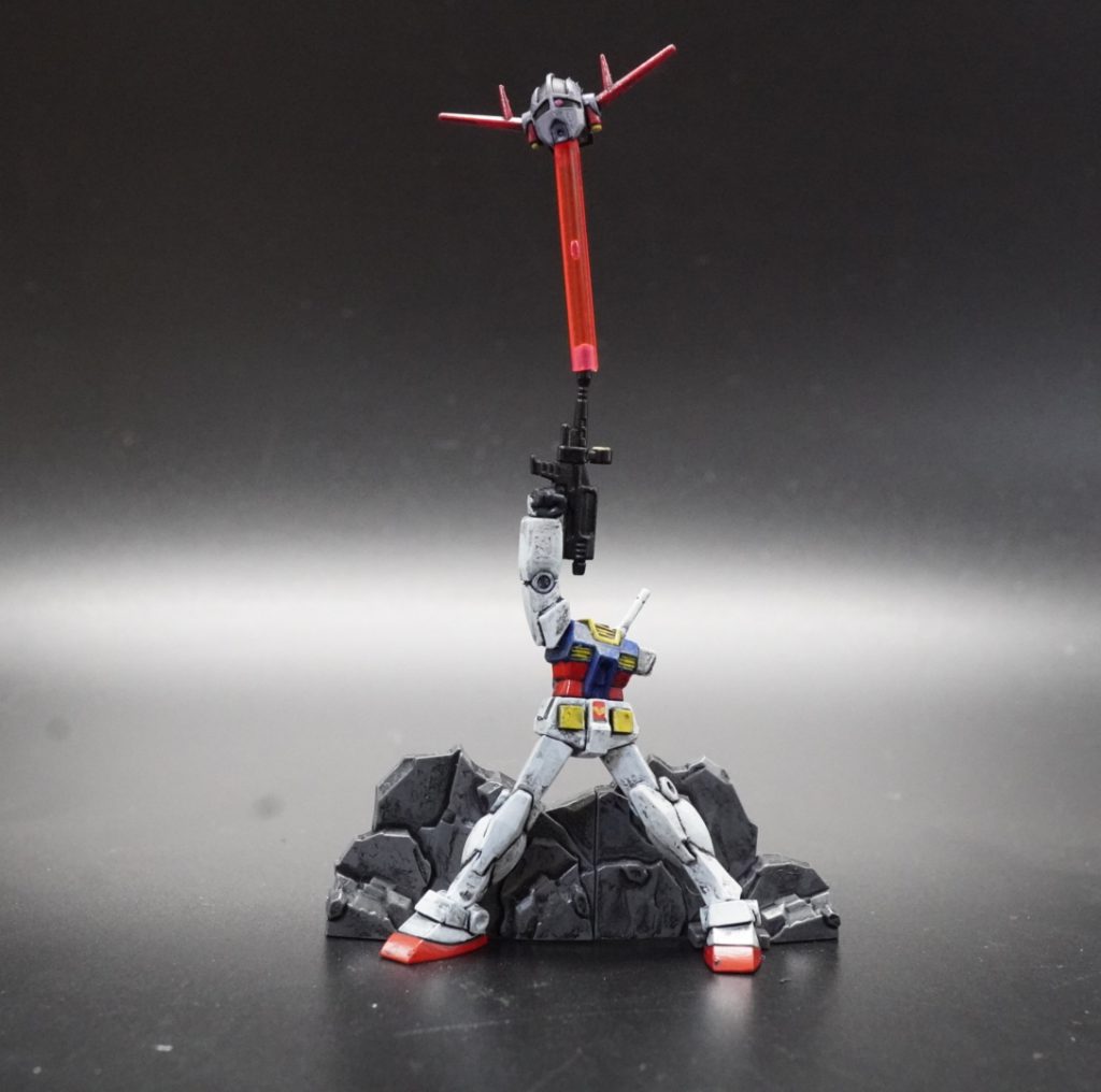 下地は、ガイアマルチプライマー→ガイアサーフェイサーエヴォブラックです。