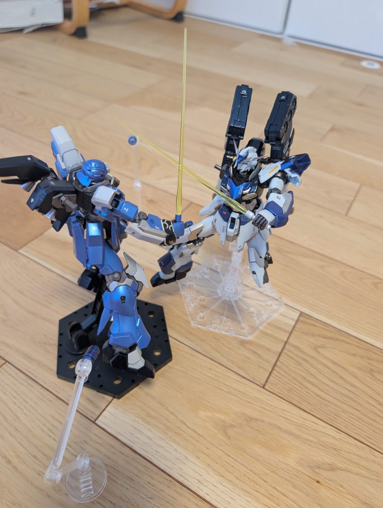 ブンドド9  さらにファンネルとサーベルで畳み掛ける3号機!