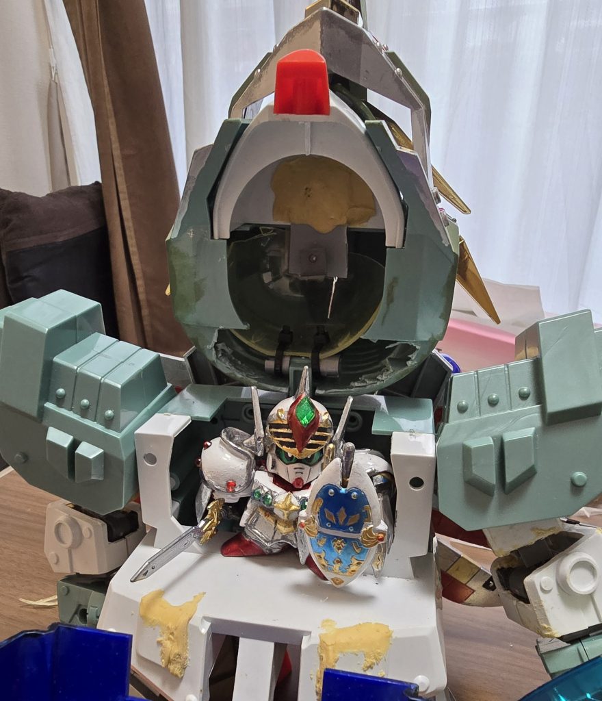 開閉ギミックのテスト中