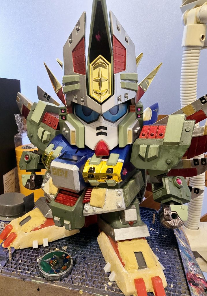 だいたい形になってきた辺り