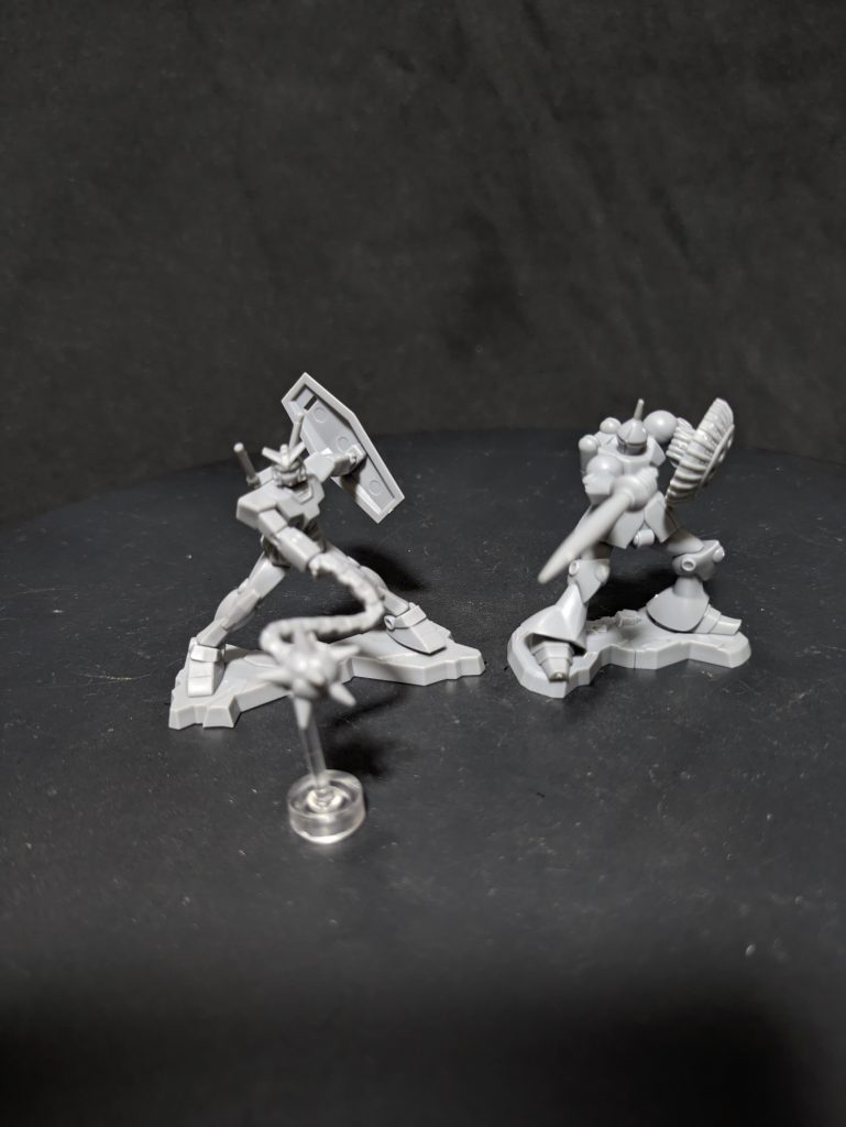 チョコサプガンダムとツーショット