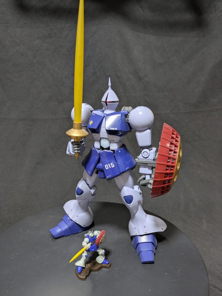 MGギャンとツーショット