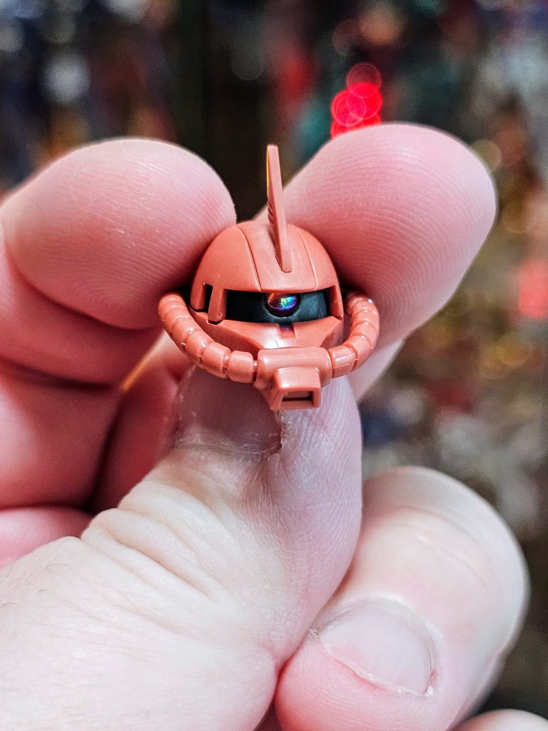 モノアイはVCドームの3mmです。