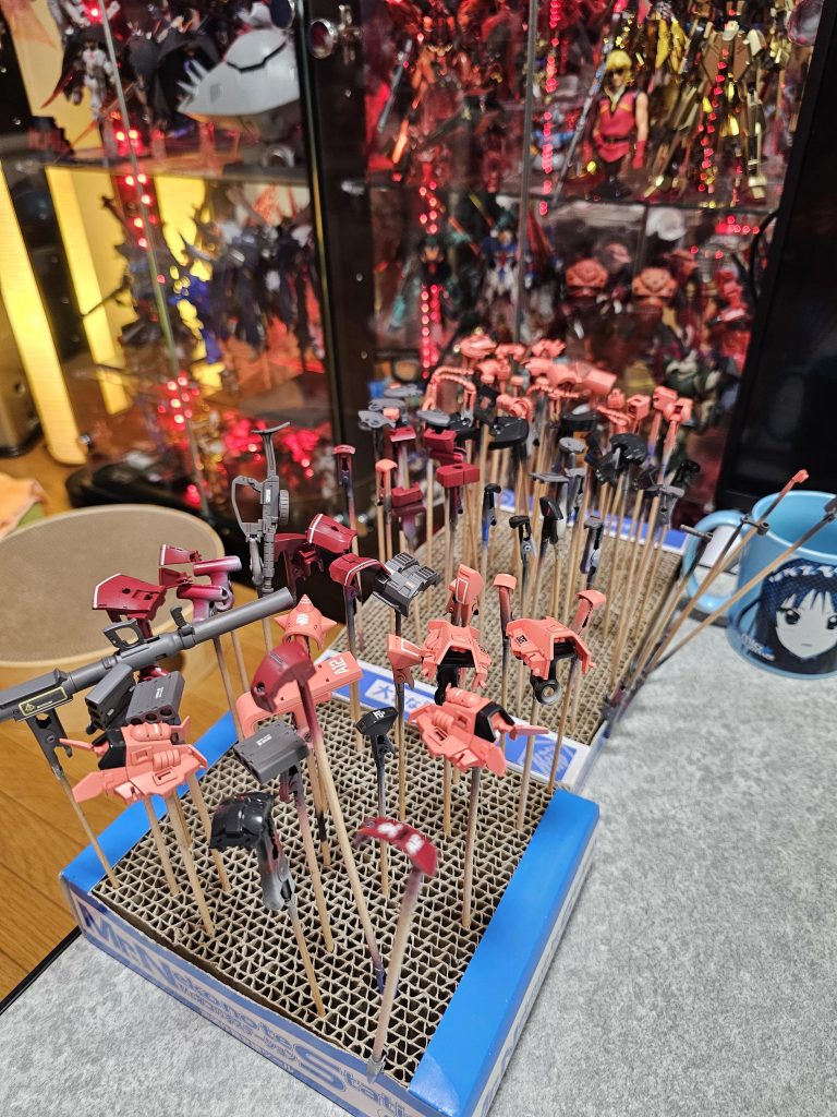 スミ入れとデカールまで終了。