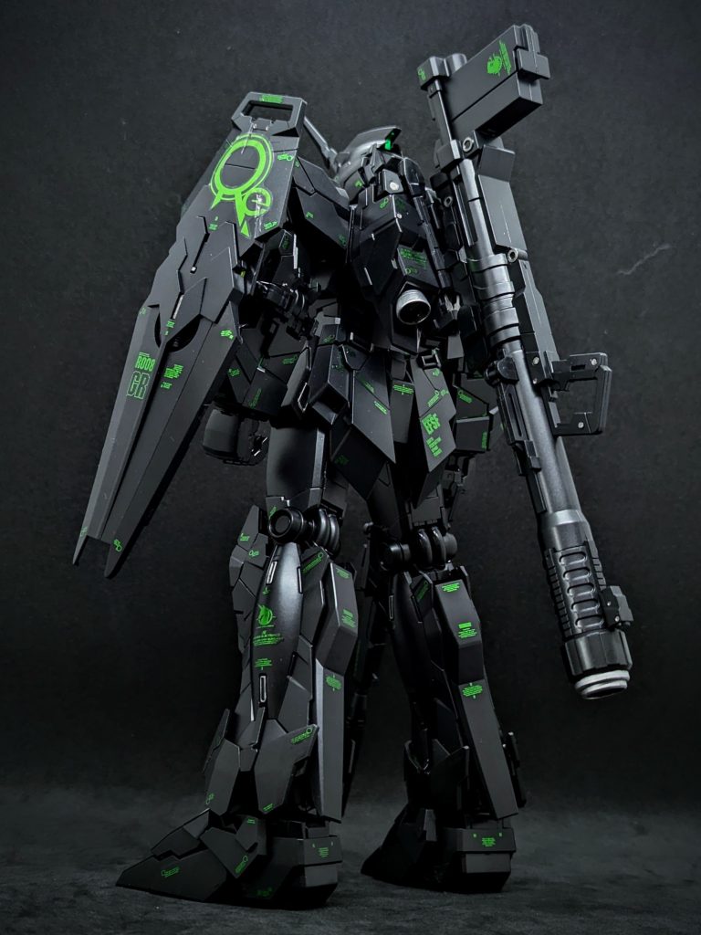 MG RX-0 UNICORN GUNDAM [Recirculation Color / Clear NEON GREEN]–4枚目/制作者：kuro@A91