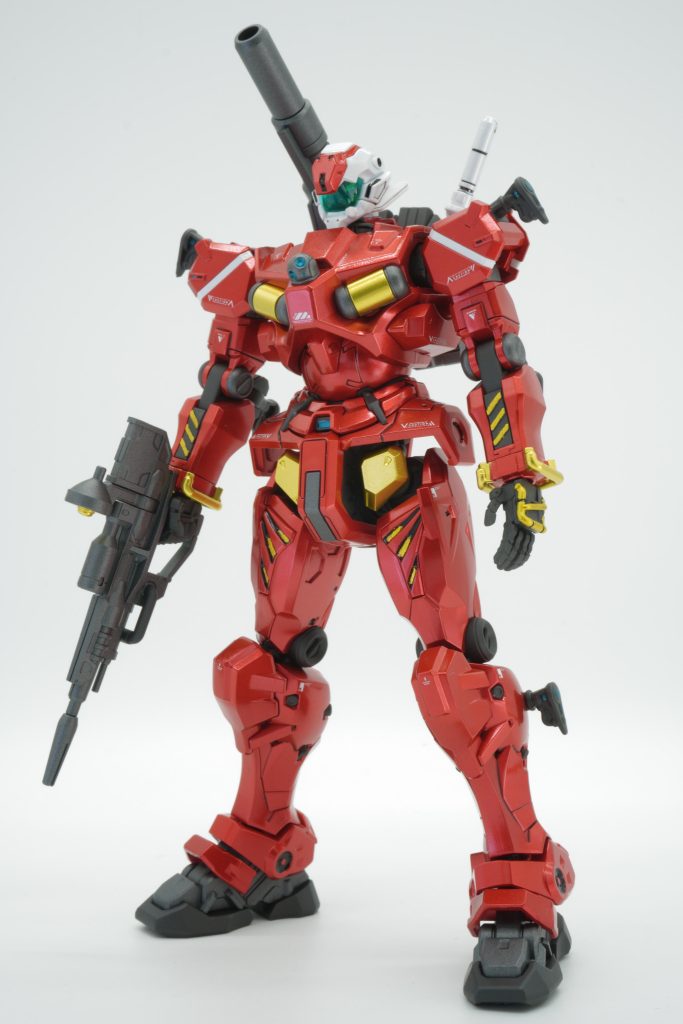 細かい部分は筆塗りで対応しました。