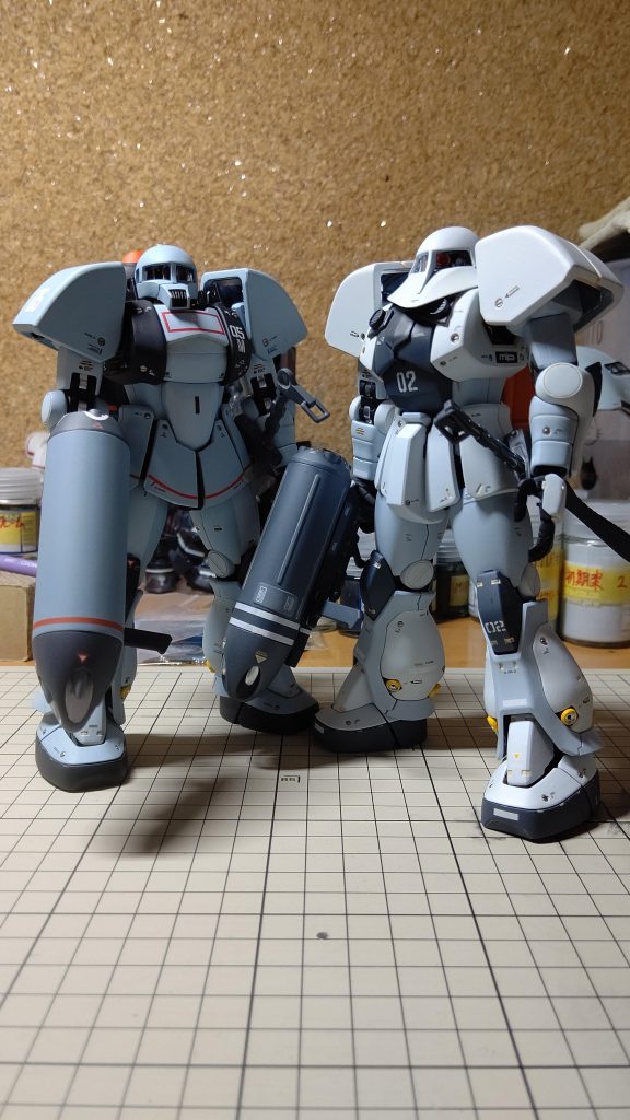 そして、目的の2機並べです。これがしたくて作ってます。