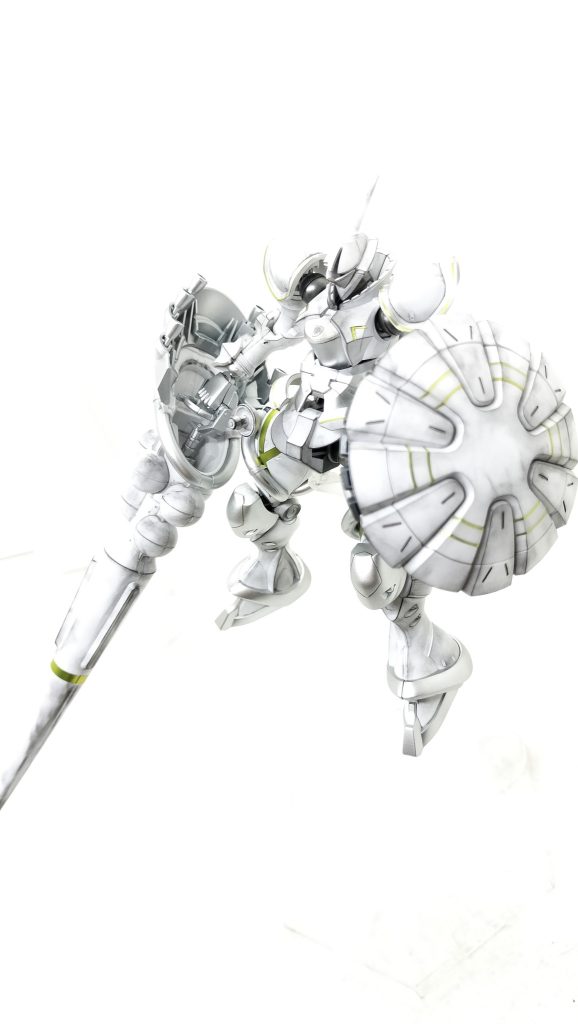 エグザベ専用ギャン(ハクジ装備)–3枚目/制作者：かえる