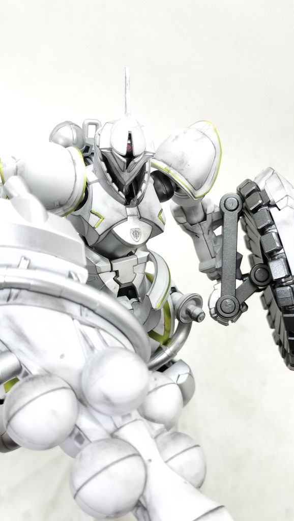 エグザベ専用ギャン(ハクジ装備)–8枚目/制作者：かえる