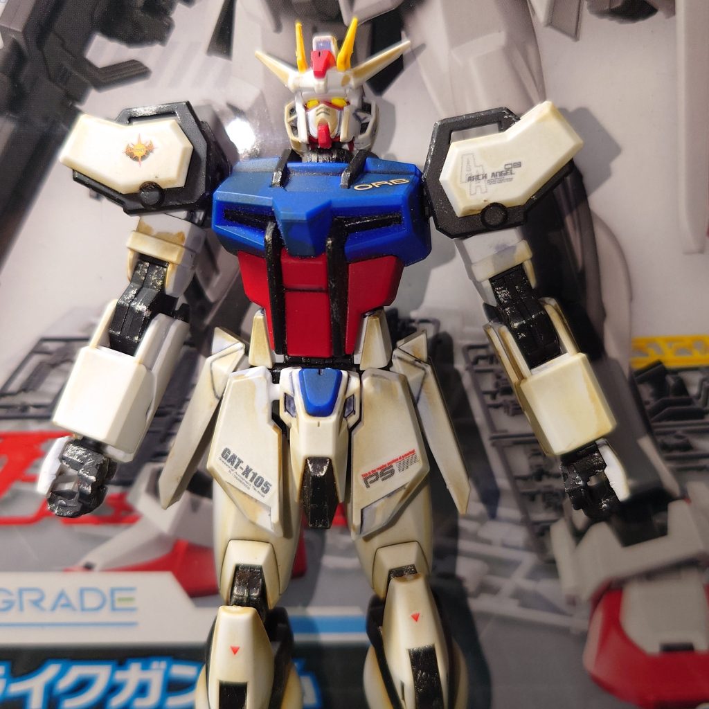 連合のデカールは使いたくなかったのでオーブ国章を貼りました SEEDのデカールセットもだいぶ減ったので再販してほしいなぁ